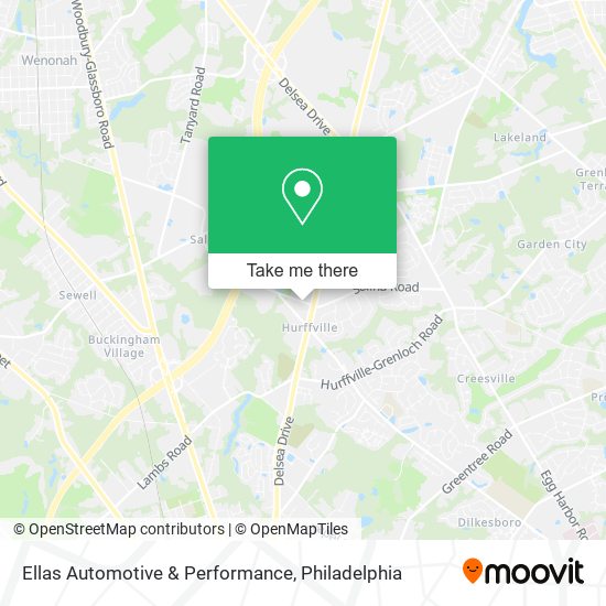 Ellas Automotive & Performance map