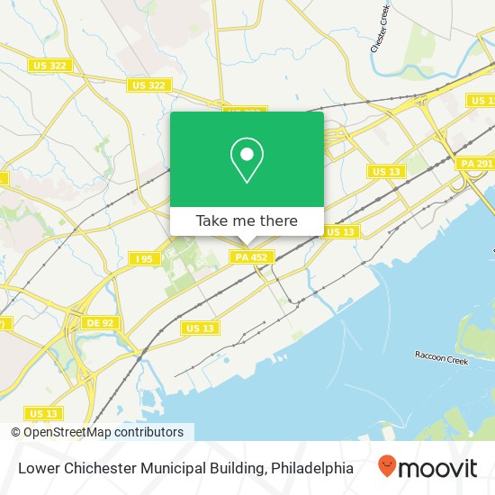 Mapa de Lower Chichester Municipal Building