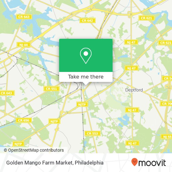 Mapa de Golden Mango Farm Market