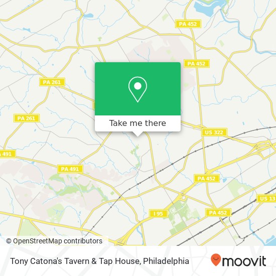 Mapa de Tony Catona's Tavern & Tap House