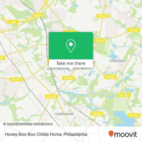 Honey Boo Boo Childs Home map