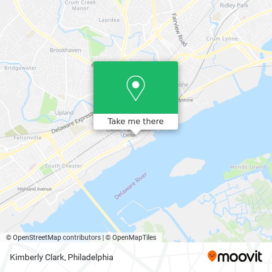 Mapa de Kimberly Clark