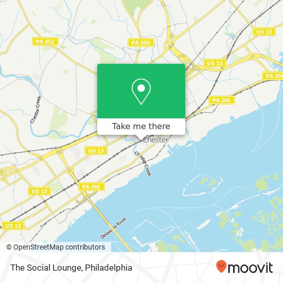 The Social Lounge map