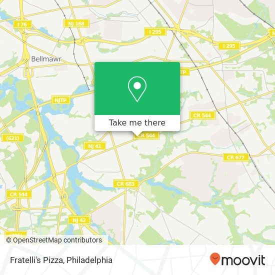 Fratelli's Pizza map