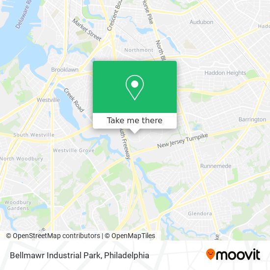 Bellmawr Industrial Park map