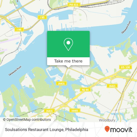 Mapa de Soulsations Restaurant Lounge