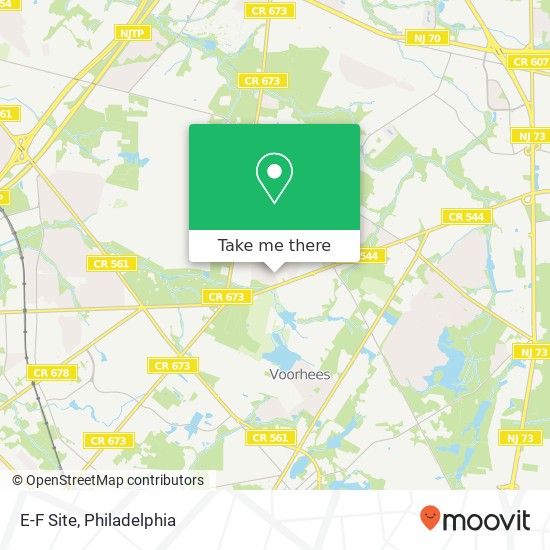 E-F Site map
