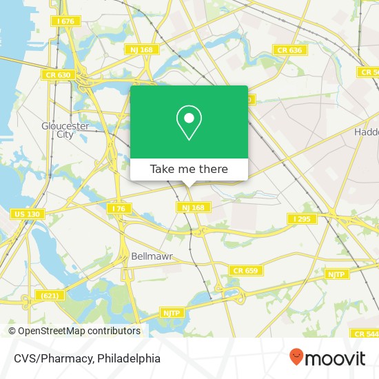 CVS/Pharmacy map