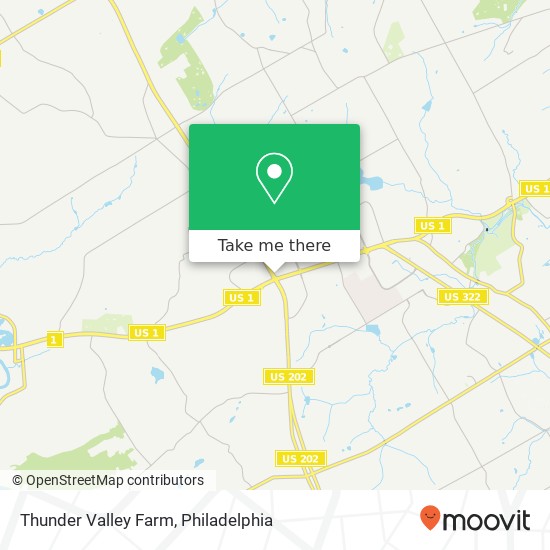 Mapa de Thunder Valley Farm