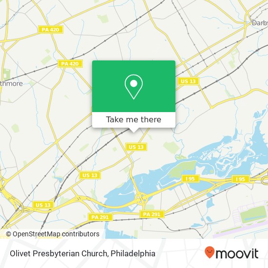 Olivet Presbyterian Church map