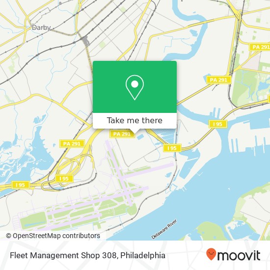 Mapa de Fleet Management Shop 308