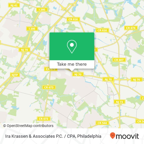 Mapa de Ira Krassen & Associates P.C. / CPA