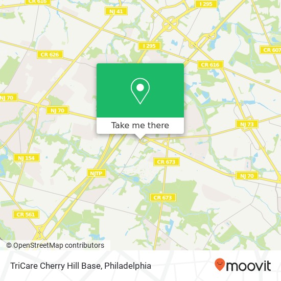 TriCare Cherry Hill Base map