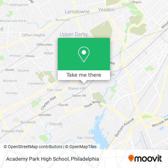 Academy Park High School map