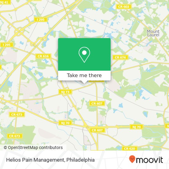 Helios Pain Management map