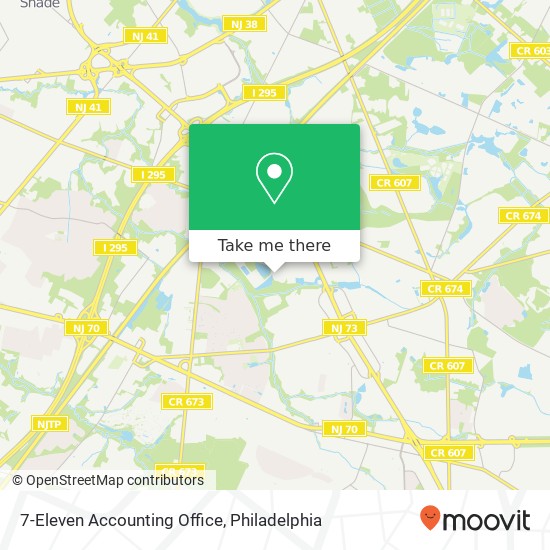 Mapa de 7-Eleven Accounting Office