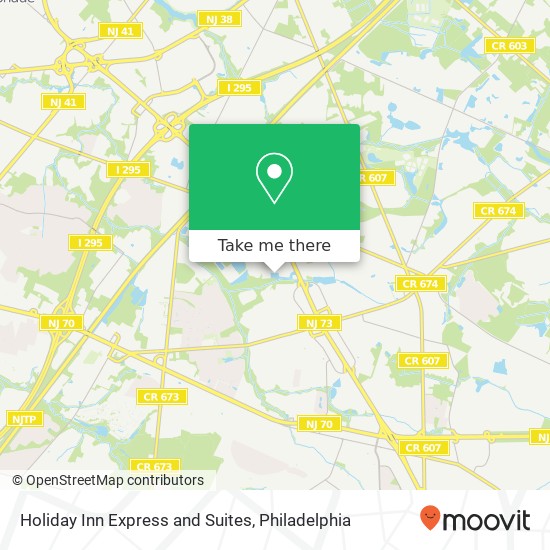 Holiday Inn Express and Suites map