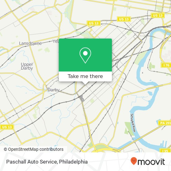 Paschall Auto Service map