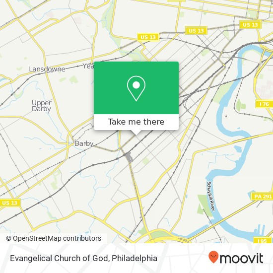 Mapa de Evangelical Church of God