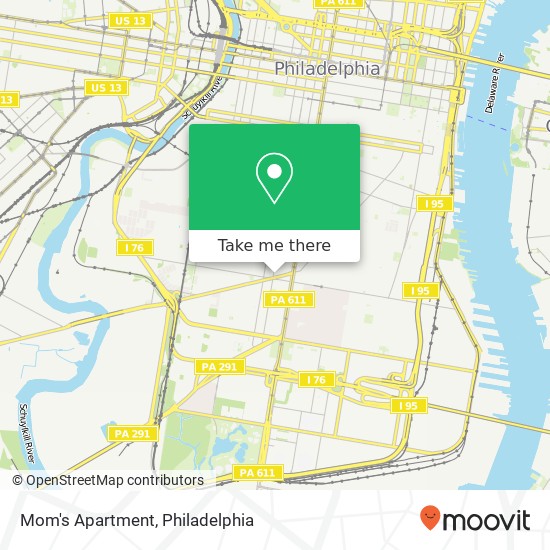 Mom's Apartment map