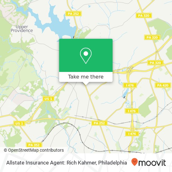 Allstate Insurance Agent: Rich Kahmer map