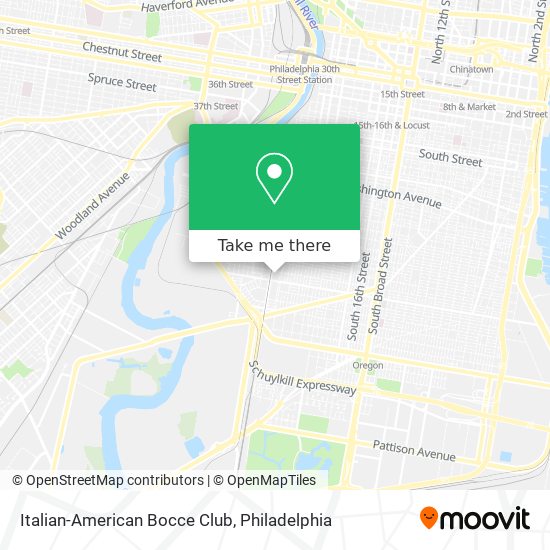 Italian-American Bocce Club map