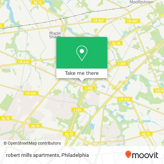robert mills apartments map
