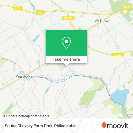 Mapa de Squire Cheyney Farm Park