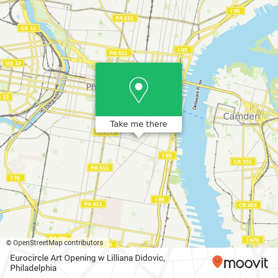 Mapa de Eurocircle Art Opening w Lilliana Didovic