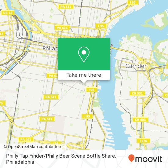 Philly Tap Finder / Philly Beer Scene Bottle Share map