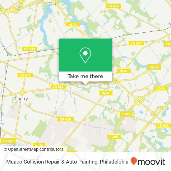 Maaco Collision Repair & Auto Painting map