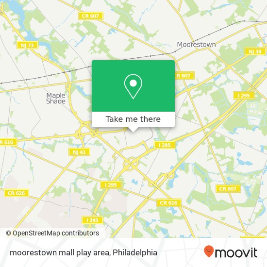 moorestown mall play area map