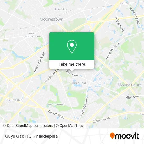 Guys Gab HQ map