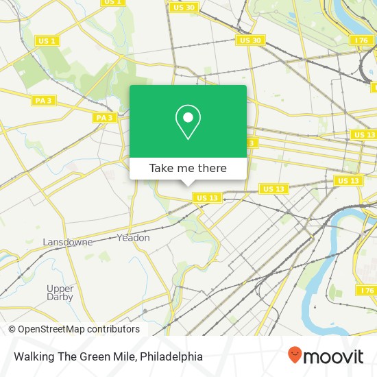 Mapa de Walking The Green Mile