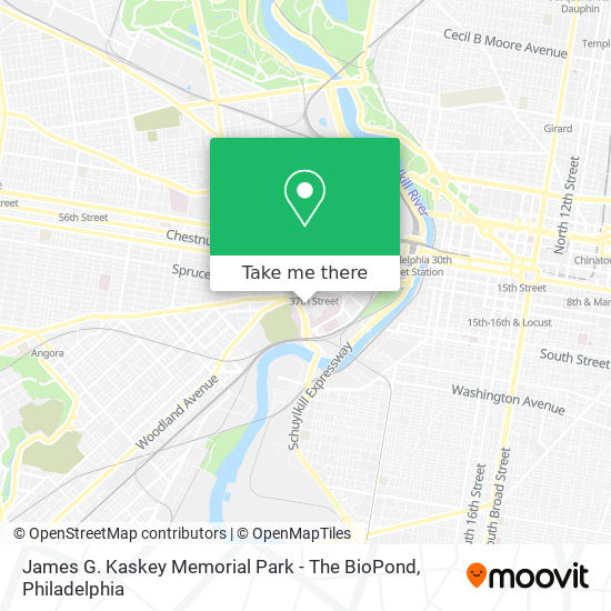 James G. Kaskey Memorial Park - The BioPond map