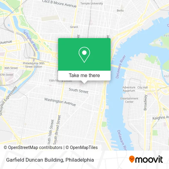 Garfield Duncan Building map