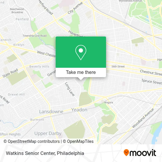 Watkins Senior Center map