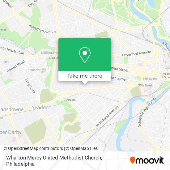 Wharton Mercy United Methodist Church map