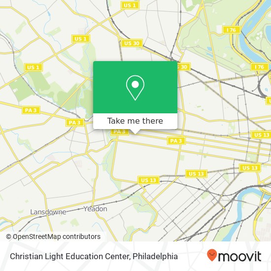 Mapa de Christian Light Education Center