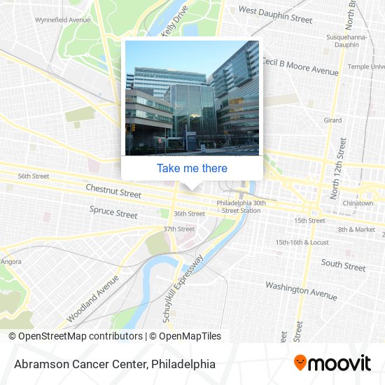 Abramson Cancer Center map