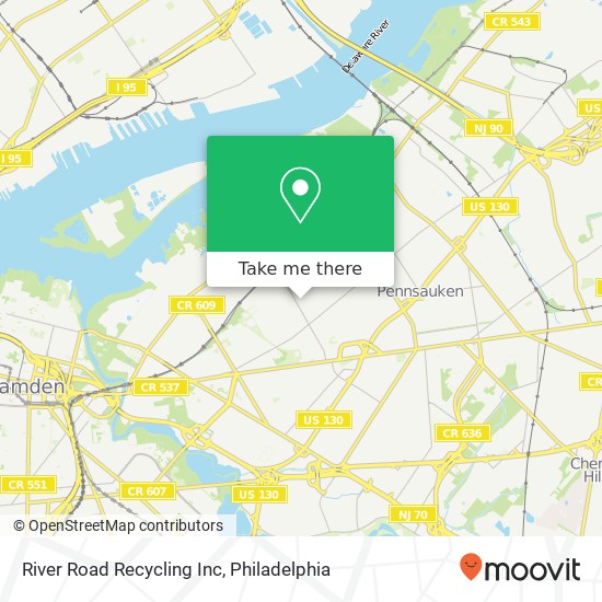 River Road Recycling Inc map