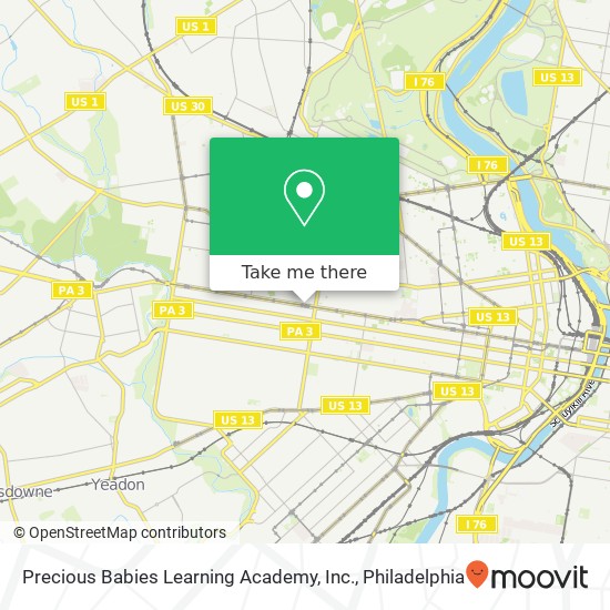 Precious Babies Learning Academy, Inc. map