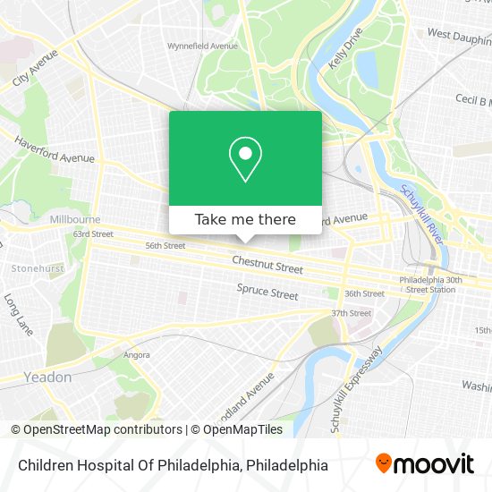 Children Hospital Of Philadelphia map