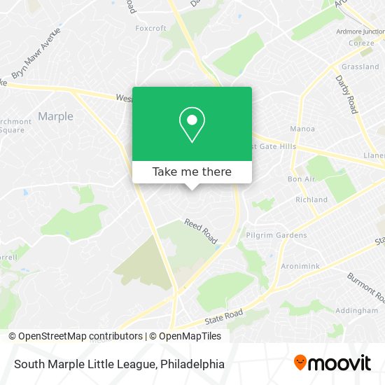 South Marple Little League map