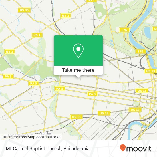 Mapa de Mt Carmel Baptist Church