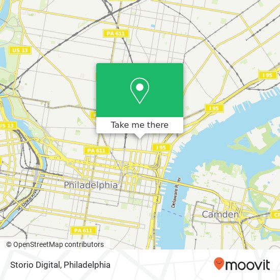 Storio Digital map