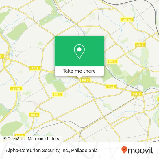 Alpha-Centurion Security, Inc. map