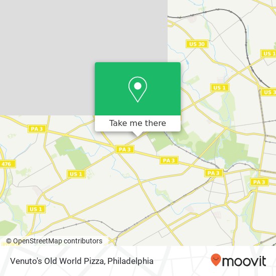 Mapa de Venuto's Old World Pizza