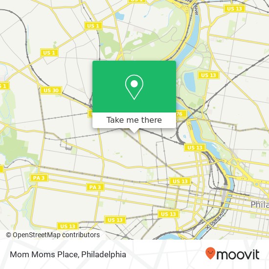 Mom Moms Place map