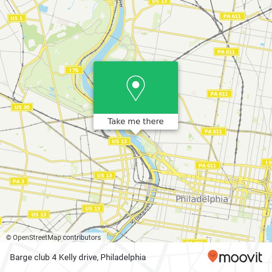 Mapa de Barge club 4 Kelly drive